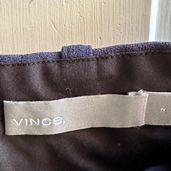 Vince Cuffed Ankle Trousers Navy Blue - Picture 7 of 8